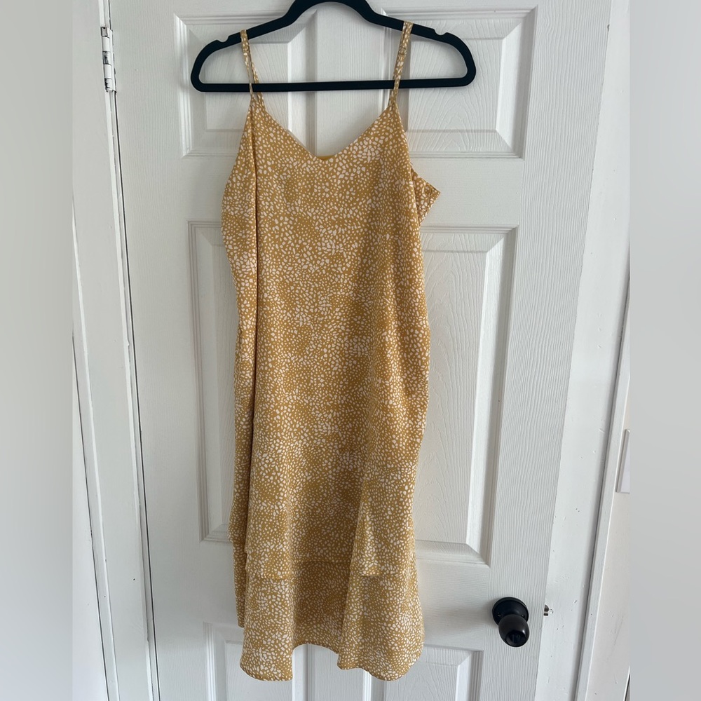 Love Riche patterned midi dress